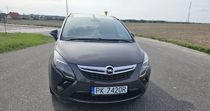 Opel Zafira cena 29900 przebieg: 127000, rok produkcji 2014 z Kalisz małe 301